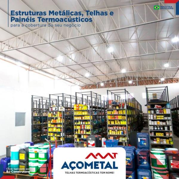 Realize sua obra com produtos Açometal
