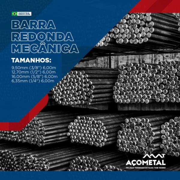 BARRA REDONDA MECÂNICA 