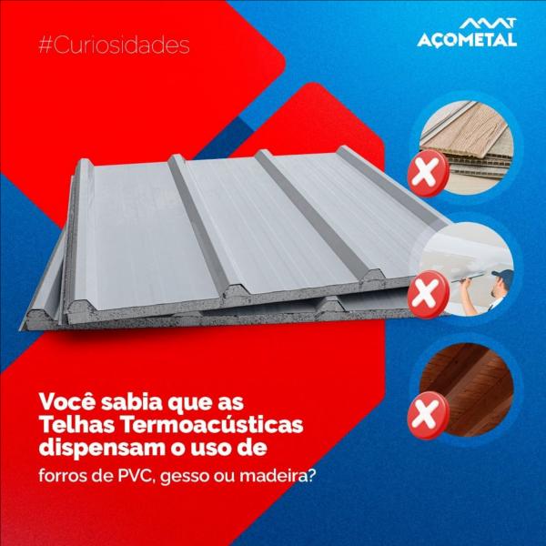 Telha Termoacústica 