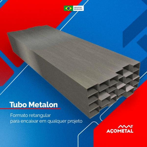 Tubo metalon 